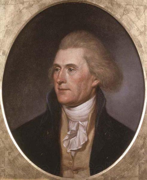 Charles Willson Peale Portrait of Thomas Jefferson France oil painting art